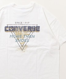 CONVERSE（コンバース）の「CONVERSE/コンバース ビッグシルエット ヴィンテージライク バックプリント  ワンポイントロゴ  半袖Tシャツ（Tシャツ/カットソー・メンズ）」
