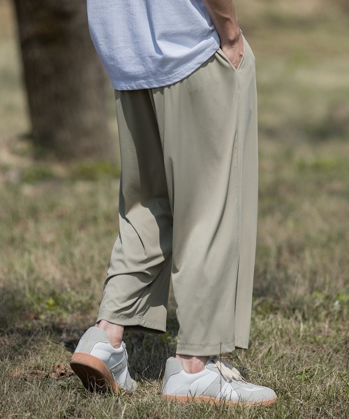 Auntie Rosa（アンティローザ）の「【Shoowtime】クールタッチ ルーズフィット タック ワイド イージーパンツ（その他パンツ・メンズ・ベージュ/グリーン/ブラック・XX-LARGE/X-LARGE/LARGE/MEDIUM）」の13枚目の写真