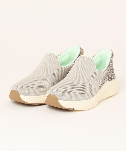 CEDAR CREST（セダークレスト ）の「【CEDAR CREST】スパットシューズ（スリッポンタイプ）手を使わずに履ける（スニーカー・レディース・グレー/ブラック/ネイビー/ベージュ/ピンク/カーキ/ダークグレー・22.5cm/23.0cm/23.5cm/24.0cm/24.5cm/25.0cm）」の11枚目の写真