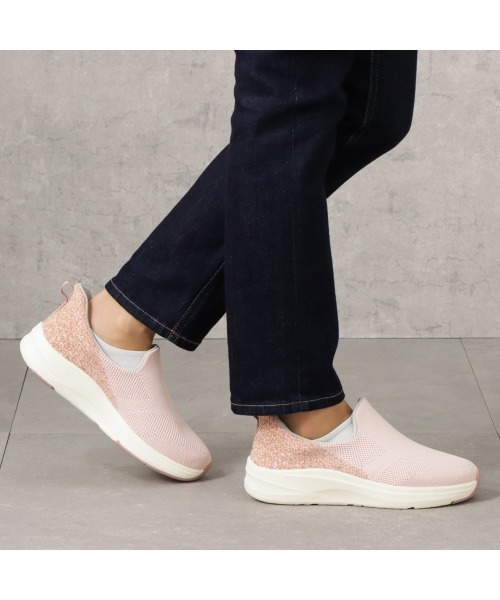 CEDAR CREST（セダークレスト ）の「【CEDAR CREST】スパットシューズ（スリッポンタイプ）手を使わずに履ける（スニーカー・レディース・グレー/ブラック/ネイビー/ベージュ/ピンク/カーキ/ダークグレー・22.5cm/23.0cm/23.5cm/24.0cm/24.5cm/25.0cm）」の20枚目の写真