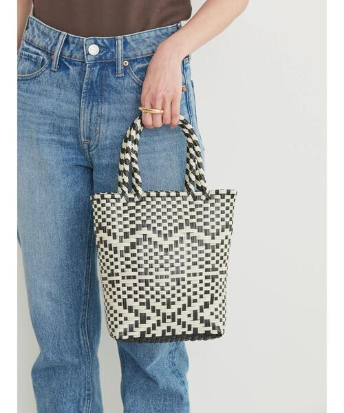 AMERICAN HOLIC(アメリカンホリック)の「モノトーンメルカドミニBAG(エコバッグ/サブバッグ・レディース・ブラック・FREE)」の3枚目の写真