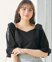 INGNI | 肩リボン袖割れ5分袖トップス(その他トップス)