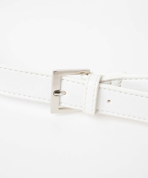 WEGO（ウィゴー）の「WEGO/ハートエンボスロゴハンドバッグ（ショルダーバッグ・レディース・ホワイト/ブラック・FREE）」の6枚目の写真