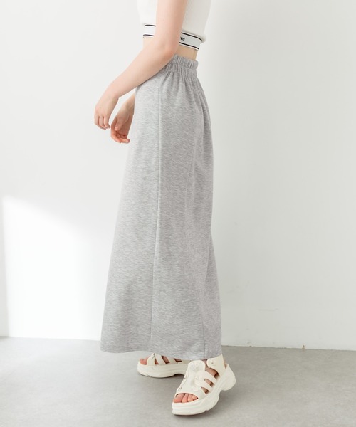 OLIVE des OLIVE（オリーブデオリーブ）の「らくちんスリットロングスカート　1031010340（スカート・レディース・ピンク/トップグレー/ブラック/サックスブルー・FREE）」の17枚目の写真