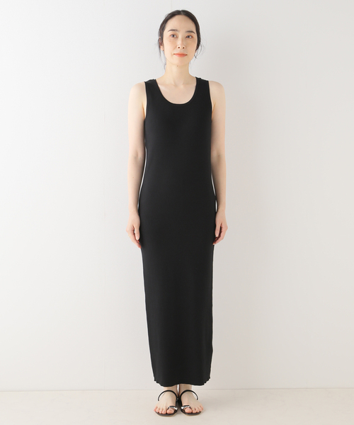 plage（プラージュ）の「kahlua silkコン ドレス（ドレス・レディース・ホワイト/ブラック・FREE）」の3枚目の写真