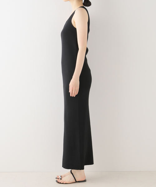 plage（プラージュ）の「kahlua silkコン ドレス（ドレス・レディース・ホワイト/ブラック・FREE）」の5枚目の写真