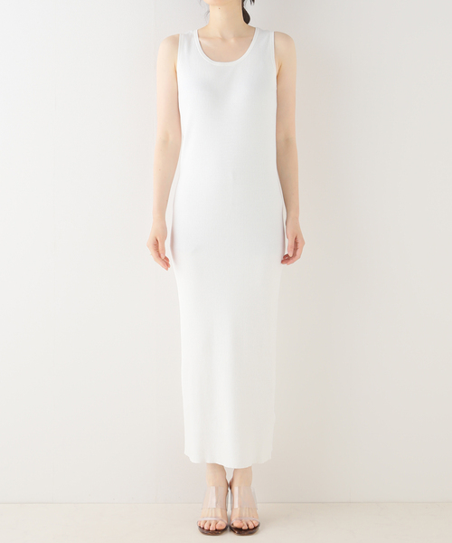 plage（プラージュ）の「kahlua silkコン ドレス（ドレス・レディース・ホワイト/ブラック・FREE）」の15枚目の写真