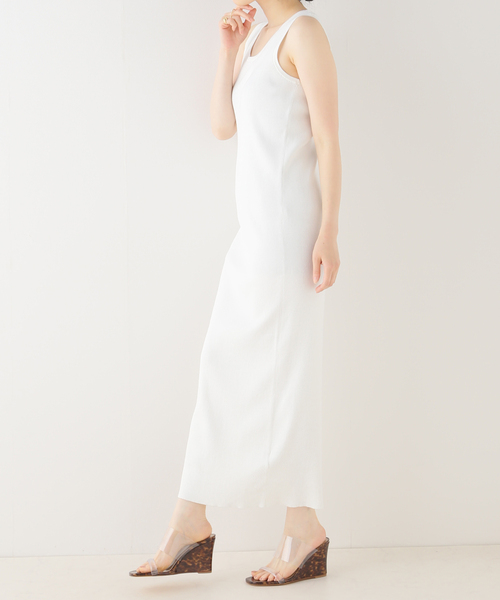 plage（プラージュ）の「kahlua silkコン ドレス（ドレス・レディース・ホワイト/ブラック・FREE）」の18枚目の写真