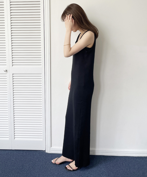 plage（プラージュ）の「kahlua silkコン ドレス（ドレス・レディース・ホワイト/ブラック・FREE）」の20枚目の写真