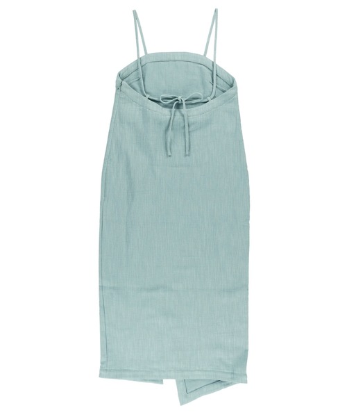 alexia stam リネン　キャミワンピース ALEXIA STAM（アリシアスタン）の「Hem Slit Camisole Dress