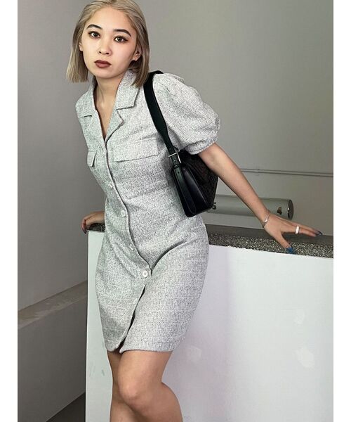 EMODA（エモダ）の「マークキルティングバッグ（ハンドバッグ・レディース・アイボリー/シルバー/ブラック・FREE）」の15枚目の写真