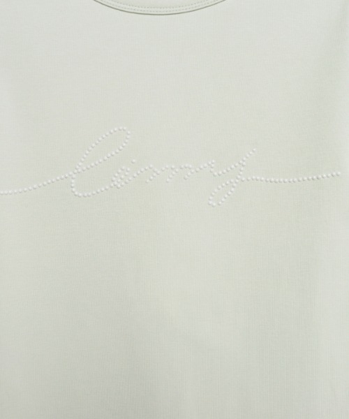 EIMY ISTOIRE（エイミーイストワール）の「【ZOZOTOWN限定】eimyパールロゴTシャツ（Tシャツ/カットソー・レディース・ミント/ピンク/ブラック/ホワイト/ラベンダー・FREE）」の19枚目の写真