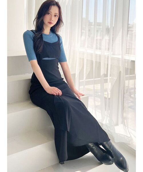 セール】バストデザインキャミワンピース（ワンピース