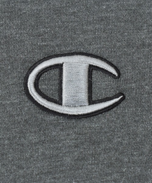 Champion(チャンピオン)の「【ヴィンテージ古着】Champion / チャンピオン SUPER FLEECE ロゴ刺繍 スウェットパーカー(パーカー・メンズ・グレー・LARGE)」の5枚目の写真