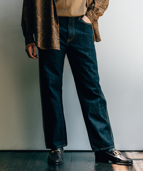 EDIFICE（エディフィス）の「【TATAMASS / タタマス】セルビッチ 5ポケット デニム（デニムパンツ・メンズ・ブルー/スカイブルー・30/32/34）」の8枚目の写真