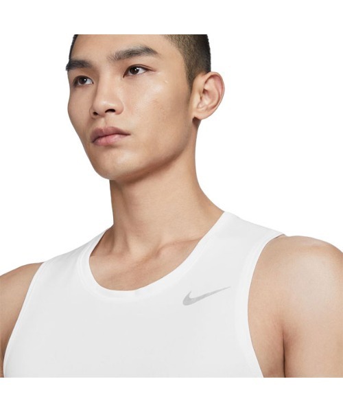 NIKE（ナイキ）の「《NIKEアパレル》DF マイラー タンクトップ（タンクトップ・メンズ・ホワイト/ブラック/ロイヤルブルー/グリーン系その他/ダークブルー・XL/2XL/S/M/L）」の9枚目の写真