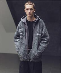 MONKEY TIME | ＜monkey time＞ ジャカード ブラッシュド モヘヤ カーディガン(カーディガン/ボレロ)