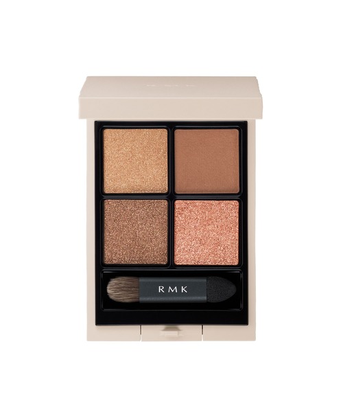 RMK(アールエムケー)の「RMK シンクロマティック アイシャドウパレット(アイシャドウ・レディース・03 コンパッショネイト/02 ストリート スマート/01 ソフト スポット/04 オール ハート/08 エンチャンティング/05 ディライトフル/06 インジーニアス/07 ヴィジョナリー/09 スマート アンド ウィッティ・FREE)」の4枚目の写真