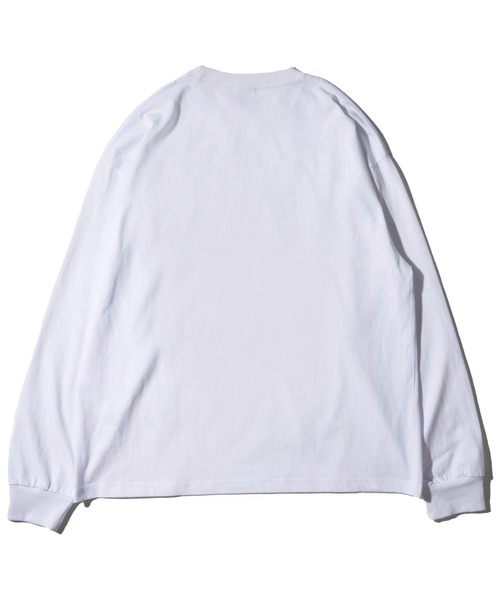 VISION STREET WEAR(ヴィジョンストリートウェア)の「【VISION STREET WEAR】オリジナルイラスト ロボットスケータークルーネックロンT(Tシャツ/カットソー・レディース・ブラック/ライトグレー/ホワイト・LARGE/X-LARGE/MEDIUM)」の5枚目の写真