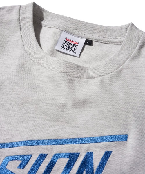 VISION STREET WEAR(ヴィジョンストリートウェア)の「【VISION STREET WEAR】オリジナルイラスト ロボットスケータークルーネックロンT(Tシャツ/カットソー・レディース・ブラック/ライトグレー/ホワイト・LARGE/X-LARGE/MEDIUM)」の7枚目の写真