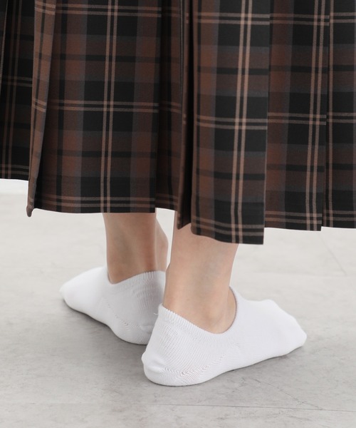 Honeys（ハニーズ）の「ベリーショート丈ソックス（ソックス/靴下・レディース・杢グレー/ネイビー/ホワイト/ブラック・FREE）」の6枚目の写真