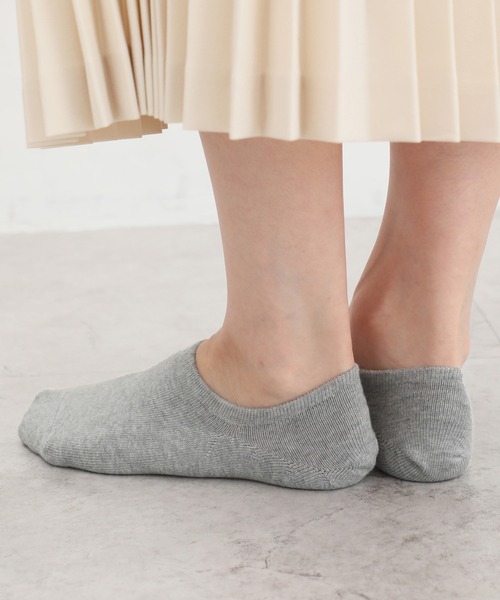 Honeys（ハニーズ）の「ベリーショート丈ソックス（ソックス/靴下・レディース・杢グレー/ネイビー/ホワイト/ブラック・FREE）」の8枚目の写真