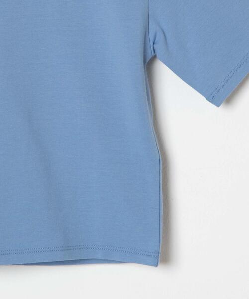 WEGO（ウィゴー）の「WEGO/ワンポイントリンガーちびT（Tシャツ/カットソー・レディース・サックスブルー/ブラック/ホワイト・FREE）」の8枚目の写真