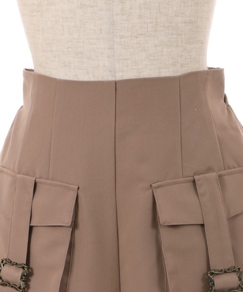 axes femme(アクシーズファム)の「カーゴポケットショートパンツ(カーゴパンツ・レディース・ブラック/カーキ/ベージュ/グレー・FREE)」の18枚目の写真