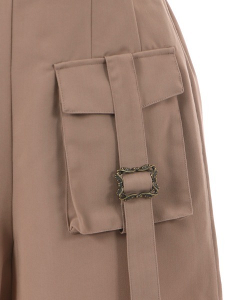 axes femme(アクシーズファム)の「カーゴポケットショートパンツ(カーゴパンツ・レディース・ブラック/カーキ/ベージュ/グレー・FREE)」の20枚目の写真