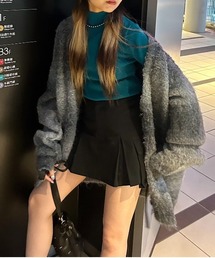 ブラッシュグラデカーディガン