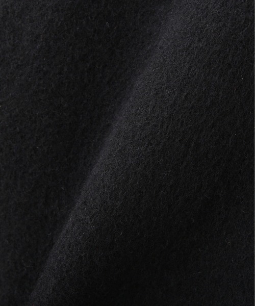 N.（N. Natural Beauty Basic）（エヌエヌナチュラルビューティーベーシック）の「【S Size Line】◆２重織モッサベルト付スタンドネックミディコート（その他アウター・レディース・グレイッシュベージュ/ブラック・SMALL/MEDIUM）」の12枚目の写真