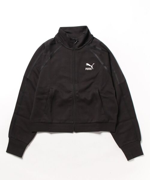 PUMA（プーマ）の「PUMA プーマ ウィメンズ T7 トラックジャケット（ジャージ・レディース・サンドベージュ/オフホワイト/ブラック・X-SMALL/SMALL/MEDIUM/LARGE）」の8枚目の写真