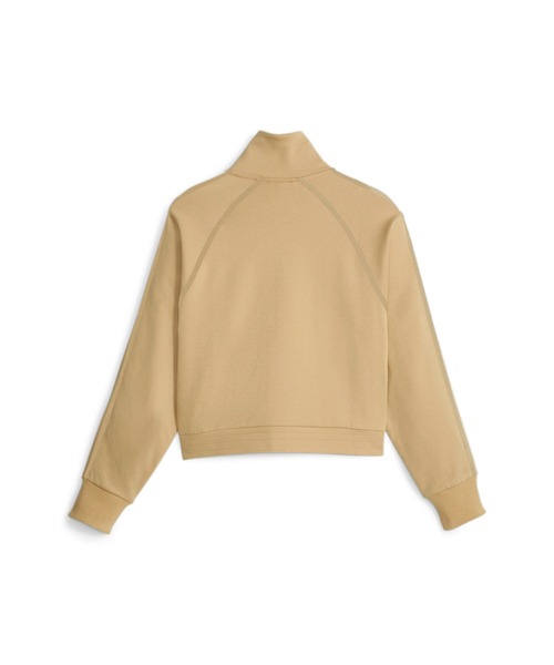 PUMA（プーマ）の「PUMA プーマ ウィメンズ T7 トラックジャケット（ジャージ・レディース・サンドベージュ/オフホワイト/ブラック・X-SMALL/SMALL/MEDIUM/LARGE）」の10枚目の写真