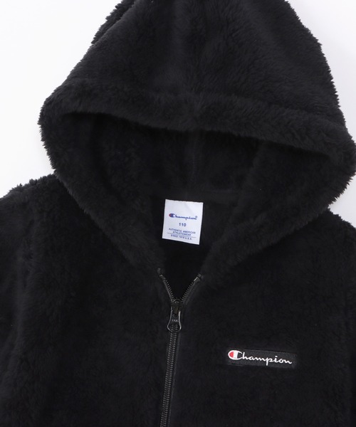 Champion(チャンピオン)の「【Champion/チャンピオン】キッズ ベーシック ジップフーデットジャケット(その他アウター・キッズ・ダークグリーン/ネイビー/バーガンディー/ブラック・100/110/120/130/140/150/160)」の7枚目の写真