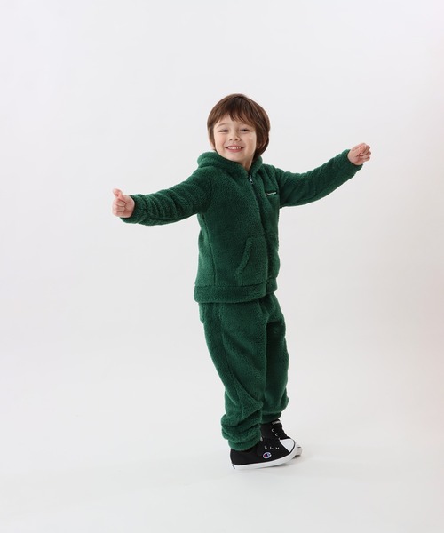 Champion(チャンピオン)の「【Champion/チャンピオン】キッズ ベーシック ジップフーデットジャケット(その他アウター・キッズ・ダークグリーン/ネイビー/バーガンディー/ブラック・100/110/120/130/140/150/160)」の12枚目の写真