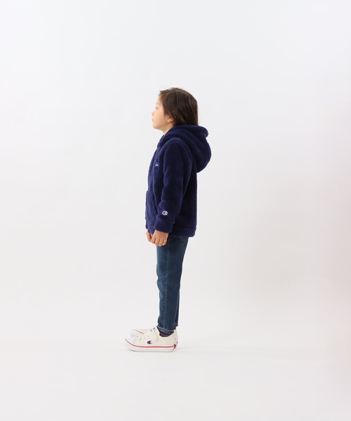 Champion(チャンピオン)の「【Champion/チャンピオン】キッズ ベーシック ジップフーデットジャケット(その他アウター・キッズ・ダークグリーン/ネイビー/バーガンディー/ブラック・100/110/120/130/140/150/160)」の18枚目の写真