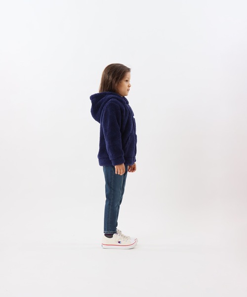 Champion(チャンピオン)の「【Champion/チャンピオン】キッズ ベーシック ジップフーデットジャケット(その他アウター・キッズ・ダークグリーン/ネイビー/バーガンディー/ブラック・100/110/120/130/140/150/160)」の19枚目の写真