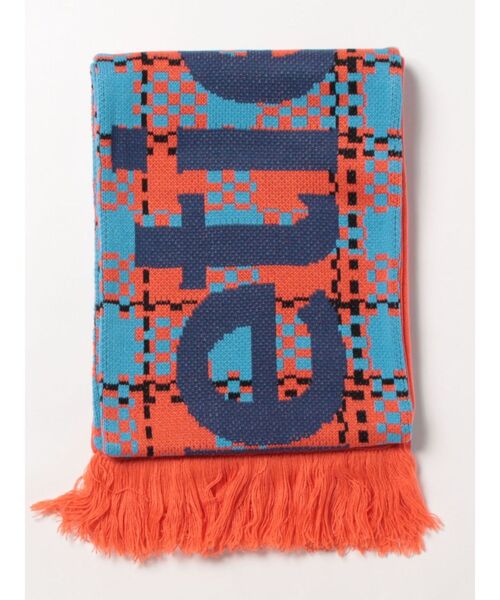 jouetie（ジュエティ）の「jouetieジャカードマフラー（マフラー・レディース・ピンク/オレンジ・FREE）」の2枚目の写真