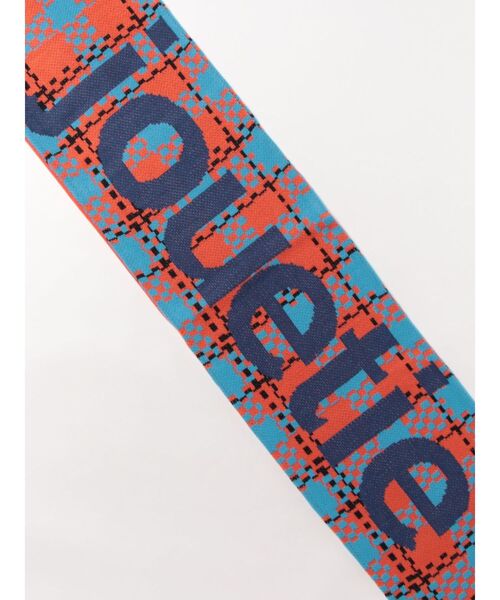 jouetie（ジュエティ）の「jouetieジャカードマフラー（マフラー・レディース・ピンク/オレンジ・FREE）」の4枚目の写真