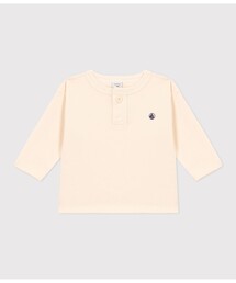 PETIT BATEAU（プチバトー）の「ヘンリーネック長袖Ｔシャツ（Tシャツ/カットソー・キッズ）」