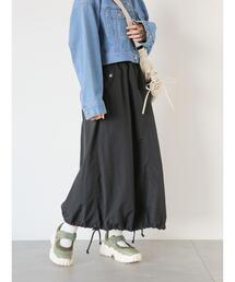 ehka sopo | 裾ドロストバルーンスカート(スカート)
