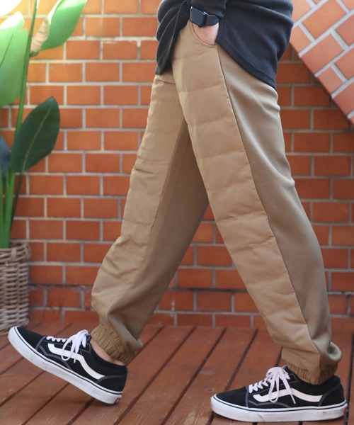 ８(eight)（エイト）の「ダウンレギュラージョガー（その他パンツ・メンズ・チャコールグレー/カーキ/ブラック/ネイビー/ベージュ/ブラック系その他/ライトグレー・X-LARGE/MEDIUM/LARGE）」の5枚目の写真