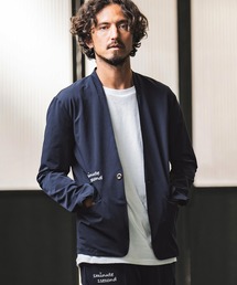 1minute 1second（ワンミニットワンセカンド）の「mj9559- no-collar backpile jacket ノーカラージャケット（ノーカラージャケット）」