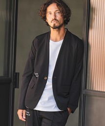1minute 1second(~jbgZJh)mj9559- no-collar backpile jacket m[J[WPbg(m[J[WPbg)