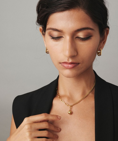 CENE（セネ）の「【CENE】セネ/キリカエMIXチェーンネックレス（ネックレス・レディース・シルバー/ゴールド・FREE）」の5枚目の写真