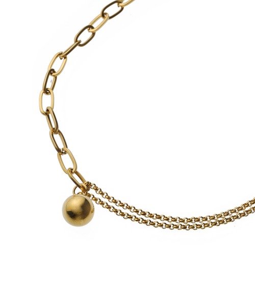 CENE（セネ）の「【CENE】セネ/キリカエMIXチェーンネックレス（ネックレス・レディース・シルバー/ゴールド・FREE）」の9枚目の写真