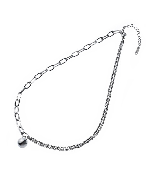 CENE（セネ）の「【CENE】セネ/キリカエMIXチェーンネックレス（ネックレス・レディース・シルバー/ゴールド・FREE）」の14枚目の写真