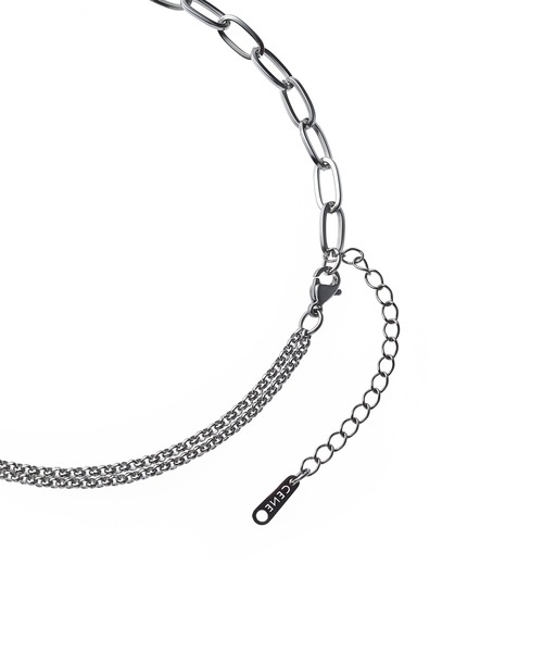 CENE（セネ）の「【CENE】セネ/キリカエMIXチェーンネックレス（ネックレス・レディース・シルバー/ゴールド・FREE）」の16枚目の写真