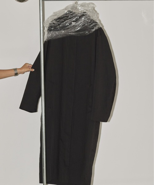 トゥデイフル スタンドカラーオーバーコート ブラック38 TODAYFUL（トゥデイフル）の「スタンドカラーオーバーコート