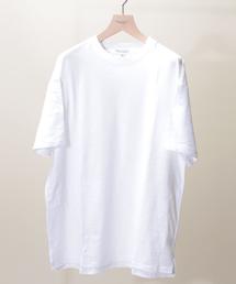 BEAUTY&YOUTH UNITED ARROWS | 【予約】【WEB限定】by エアスラブ セミロングクルーネック ハーフスリーブ カットソー MADE IN JAPAN(Tシャツ/カットソー)